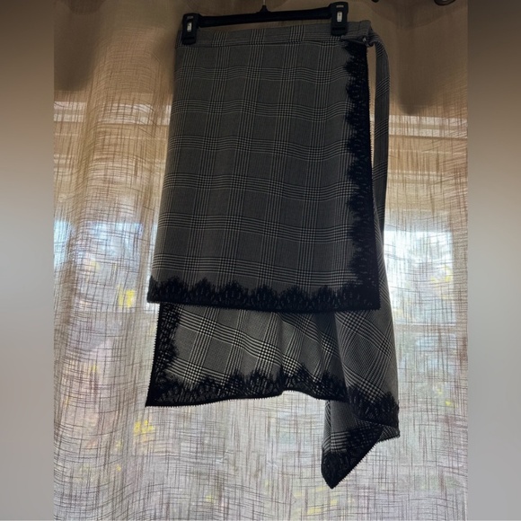 Robert Rodriguez plaid wrap skirt - Picture 3 of 6